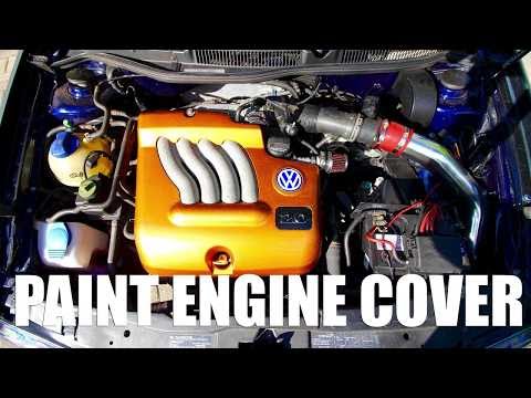 How to Paint your Engine Cover (ANY COLOUR) Video