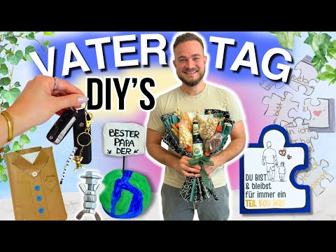 DIY VATERTAGS GESCHENKIDEEN 🎁👨🏼‍💼 Last Minute Vatertagsgeschenke 2024 - Cali Kessy