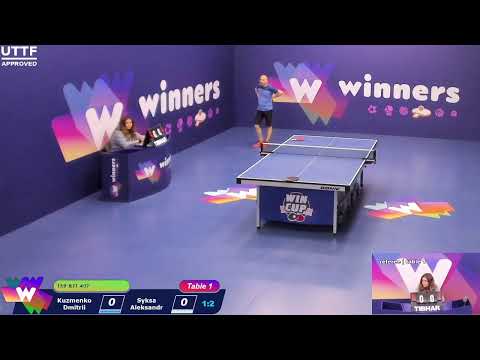 WINners CUP table 1 26.09 Kuzmenko Dmitrii - Syksa Aleksandr 11:30