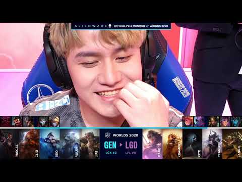 GEN vs LGD | Worlds 2020 Day 1 | Full Gameplay