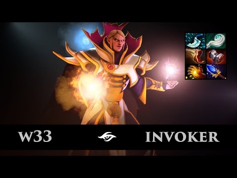 Dota 2 W33 Invoker Highlights Ranked Match Gameplay