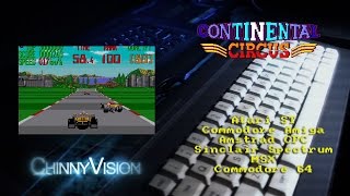 ChinnyVision - Ep 70 - Continental Circus - ST, Amiga, Spectrum, MSX, CPC, C64