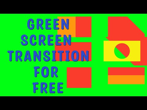 Green Screen Transition For Free, Free to use Editing Software