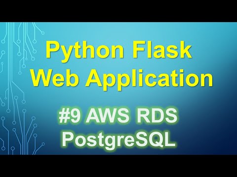 [Python Flask Tutorial] 9. AWS RDS PostgreSQL