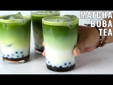 Matcha Boba Tea Recipe | Easy Bubble Tea At Home