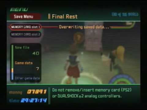 Kingdom Hearts Walkthrough Part 118 - The Final Rest
