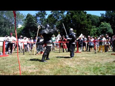 Harcourt Park 2013 1v1 Longsword Grim vs Justin + Broken Sword