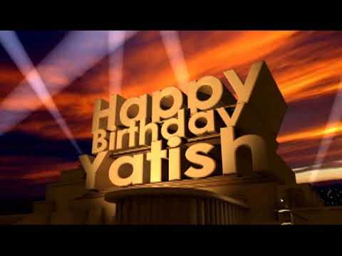 Happy Birthday Yatish