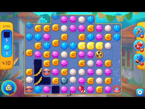 Fishdom 2021 - Level 5755   #playrix #fishdom #gaming