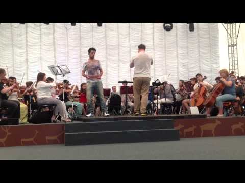 Thiago Arancam - Pagliacci: Vesti la giubba (rehearsal Abakan 2014)