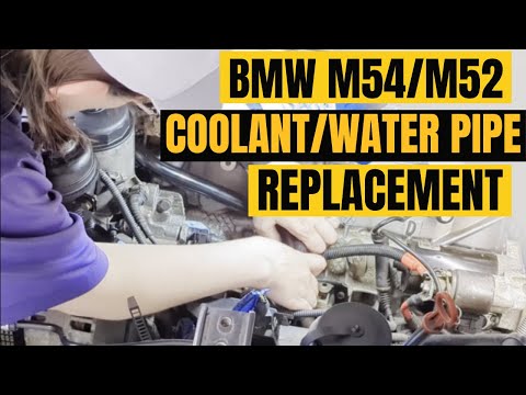 BMW Coolant & Water Pipe Replacement | M52, M54| Z3, E36, E46 + More