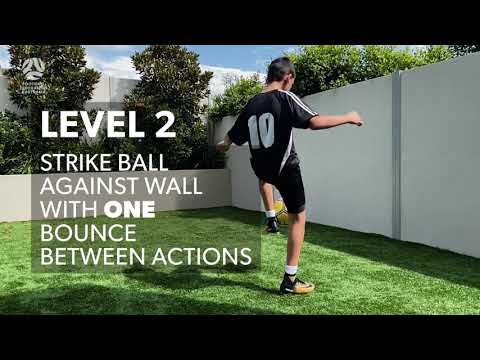 Football Skills Challenge | SKILL 2 | FIRST TOUCH | FOOTBALL SQUASH