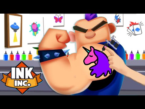 Ink Inc. Tattoo Drawing (Lion Studios)Android Gameplay Walkthrough Part 1 - YouTube