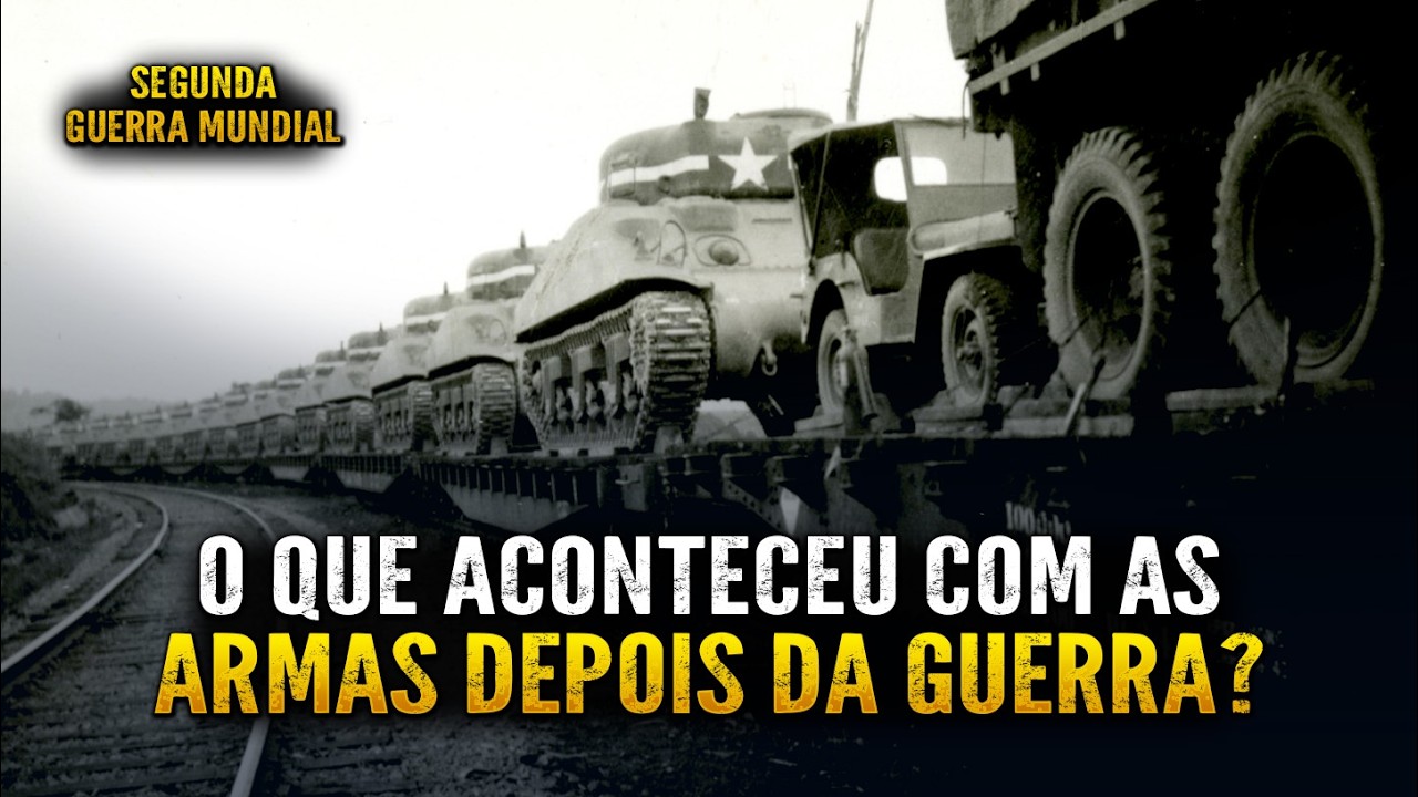ARMAS DA SEGUNDA GUERRA MUNDIAL: O QUE ACONTECEU DEPOIS DO FINAL DO CONFLITO?  - Viagem na História