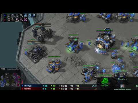 Starcraft 2 - TvZ - Beastyqt vs Nerchio on Newkirk Precinct
