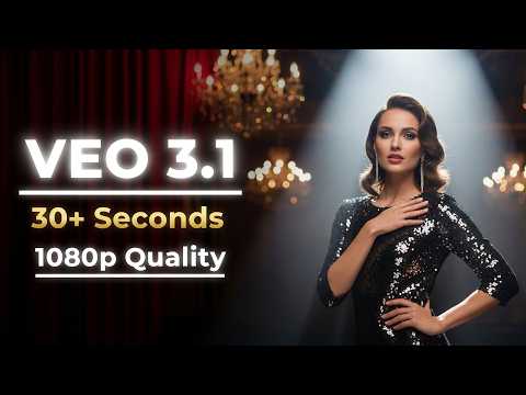 Veo 3.1 Is Here — 30+ Sec Cinematic AI in 1080p