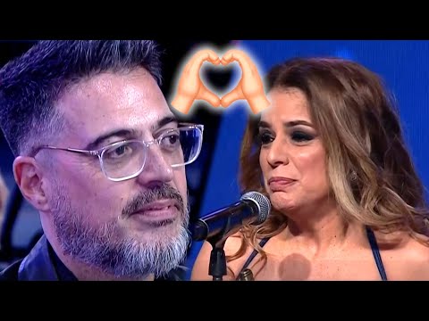 ASÍ FUE LA DECLARACIÓN DE AMOR DE MARINA CALABRÓ A ROLANDO BARBANO CUANDO AGRADECIÓ EL MARTÍN FIERRO