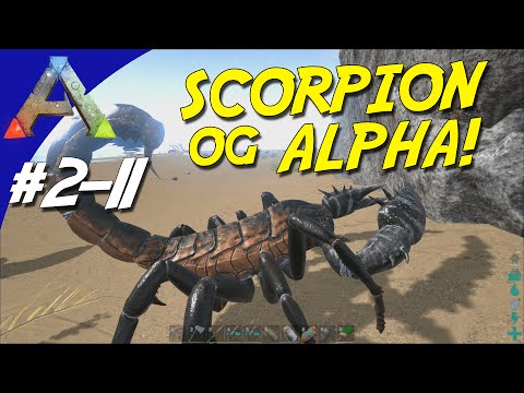 ARK Survival Evolved Dansk Sæson 2 - Ep. 11 - SCORPION OG ALPHA CARNO!