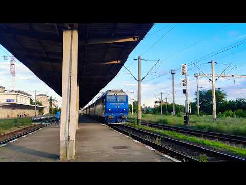 CFR Călători GM64-0900 cu/with IR1665 București Nord-Iași in Tecuci