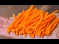 How to Julienne Carrots 🥕