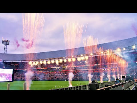 190. Caffero - Vuurwerk sfeeractie de Kuip (Feyenoord - AS Roma) - Rotterdam - 25-05-2022