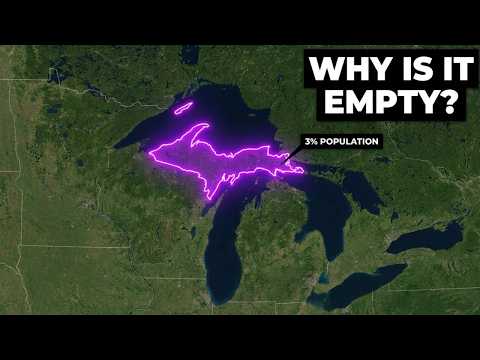 Why 1/3 of Michigan Has Only 3% of Its People