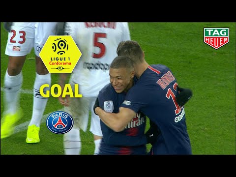 Goal Thomas MEUNIER (83') / Paris Saint-Germain - EA Guingamp (9-0) (PARIS-EAG) / 2018-19