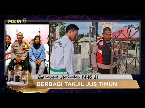 LIVE - AIPTU SUPRIADI BHABINKAMTIBMAS POLSEK TORGAMBA BERBAGI TAKJIL JUS TIMUN &amp; PELATIH TAEKWONDO
