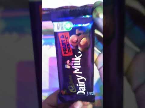 Dairy milk chocolate 🍫 Fruits & nuts Only in 40 rupees