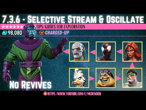 MCOC: Act 7.3.6 - Selective Stream & Oscillate - Kang - Charged Up - (Book 2, Act 1.3)