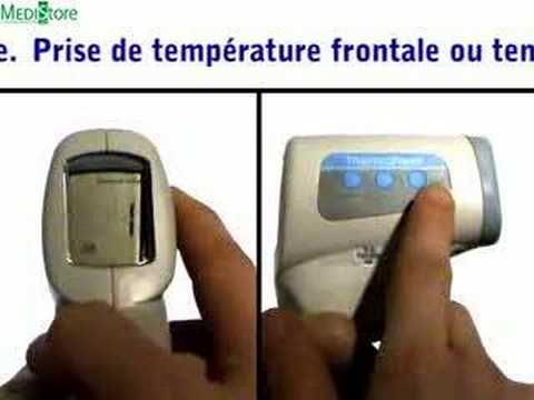 comment prendre temperature frontale