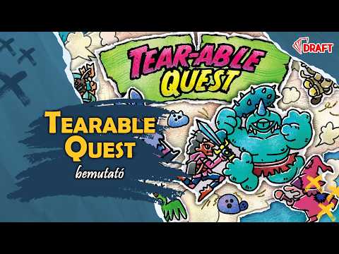 Ezt most cafatokra szedem | Tearable Quest társasjáték bemutató - :: DRAFT :: Társasjáték vlog