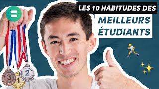 Top 10 HABITUDES DES MEILLEURS ÉTUDIANTS - Comment réussir ses études 