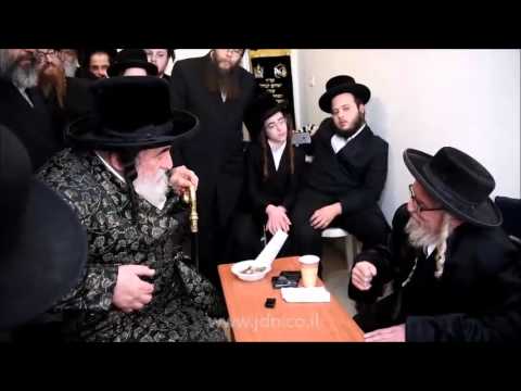 Viznitzer And Machnovka Rebbe Menachem Avel Zlotchov Rebbe - Teves 5776