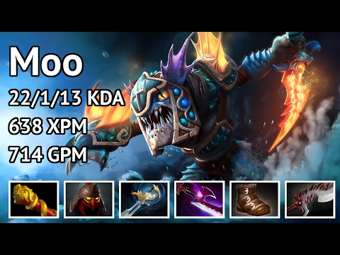 Dota 2 Moo - Slark highlights - Game 2928480292