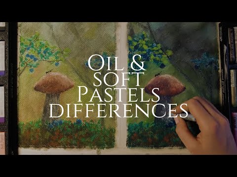 Complete guide to Soft Pastels and Oil Pastels differences