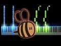 Sweet Little Bumblebee Song (Easy Piano Tutorial)