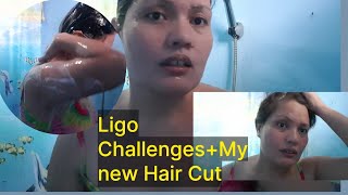 Download lagu Ligo CHALLENGE ACCEPTED  Again   My New Hair cut style first time kung mag pagupit ng SOBRANG eksi.. mp3