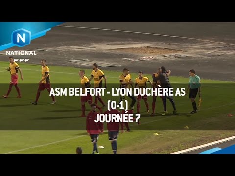 J7 : ASM Belfort - Lyon Duchère AS (0-1), le résumé
