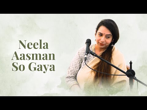 Neela Aasman So Gaya | The Rahul Deshpande Collective | Deepti Mate