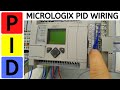 PID Wiring Analog Inputs And Outputs To Allen Bradley Micrologix PLC