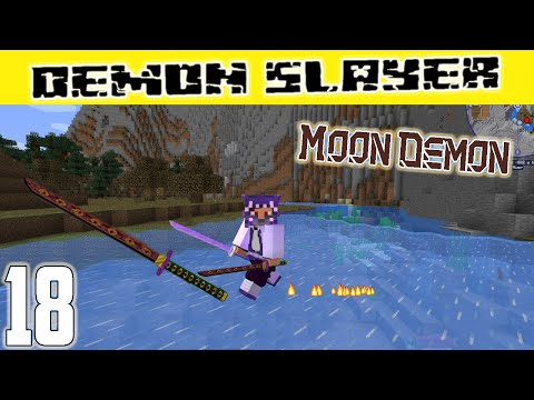 Minecraft Demon Slayer Modpacks Ep18 Demon Moon Sword
