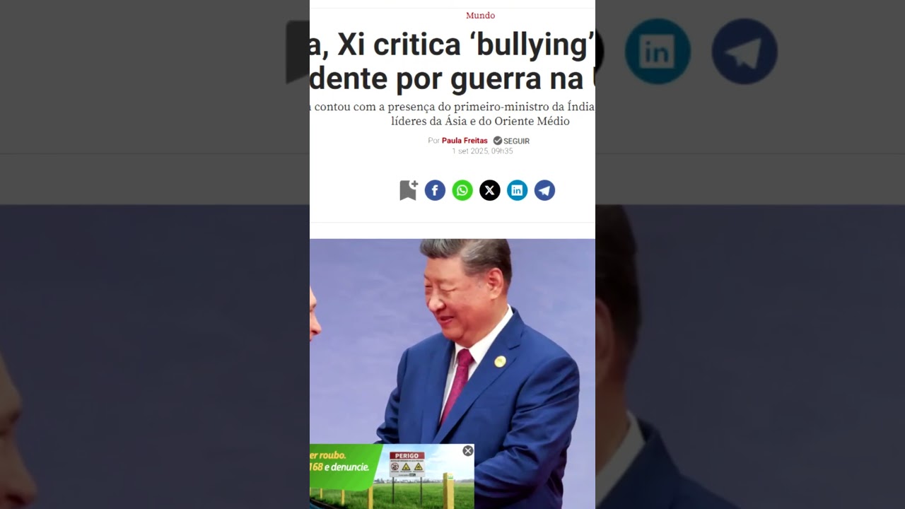 A NOVA ORDEM MUNDIAL dos TIRANOS  a FARSA da Cúpula da OCX