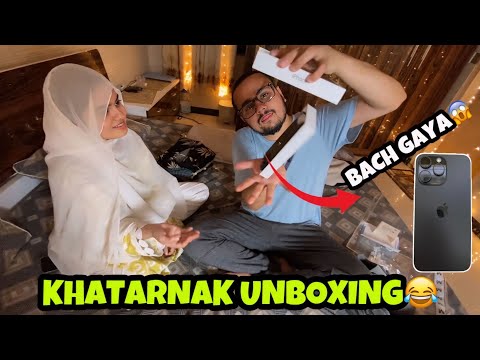 UNBOXING MY DREAM IPHONE 15 PRO MAX😍Thankyou my wife❤️