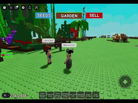 Gave a fan a giant big beanstock and a big grape! :D