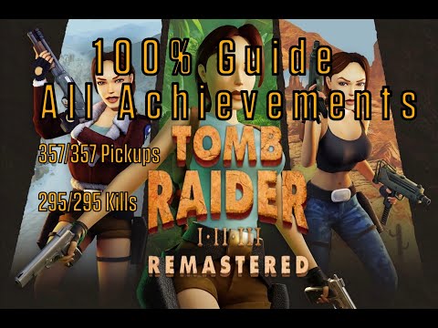 Tomb Raider 1 - Unfinished Business Lvl4. - Temple of the Cat 100% Guide, All Achievements