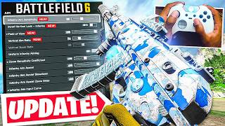 *NEW* BATTLEFIELD 6 Aim Assist Settings in SEASON 2! 🎮 (BF6 Best Controller Settings PS5/XBOX)