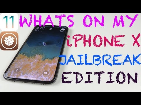 Whats On My iPhone X Jailbreak Edition iOS 11