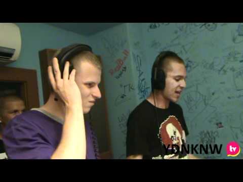 YDNKNW.TV - Plastic Riderz ft. Smack & Igor live radio freestyle pt. 3