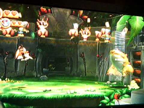 donkey kong country returns how to beat first boss